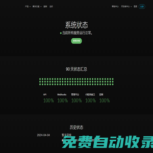 系統(tǒng)運行狀態(tài)匯總 | 知創(chuàng)云PaaS平臺