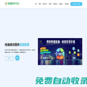 智慧園林 - 數(shù)字園林智慧園林大數(shù)據(jù)管理平臺