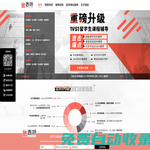【西聽留學生課業輔導】_專注本科/碩士研究生全階段一對一輔導機構