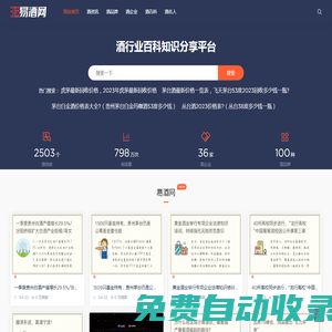 易酒網-白酒網,白酒品牌,白酒企業,大瀘文化,白酒行業門戶網！