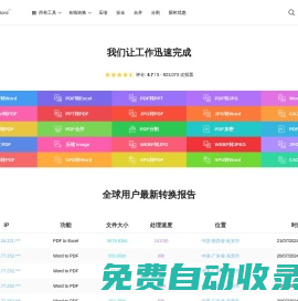 極速PDF轉Word中文版官網 - 提供PDF文件在線轉換服務