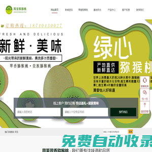 周至翠香獼猴桃陜西徐香獼猴桃_中國獼猴桃之鄉(xiāng)-【宏周果業(yè)】