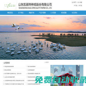 山東凱麗特種紙股份有限公司|防偽紙|高檔藝術(shù)紙|工業(yè)用紙