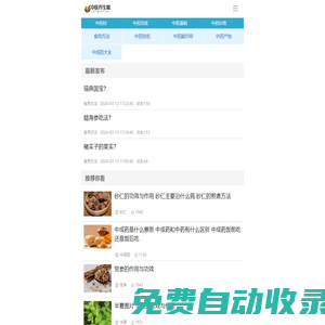 中醫(yī)養(yǎng)生-養(yǎng)生 食療菜譜 養(yǎng)生茶 中藥 食物