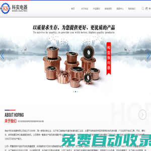 換向器廠家-瑞安市科實電器有限公司